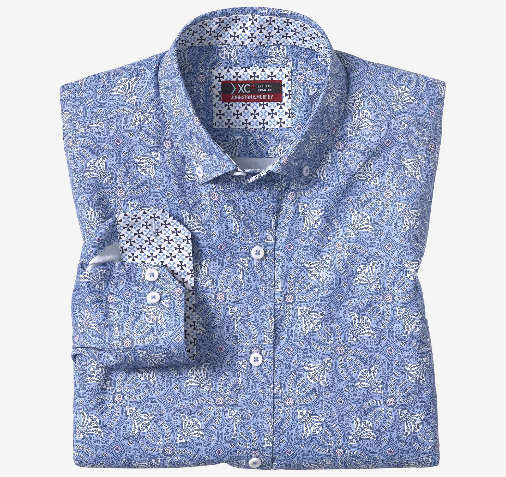 XC4® Long-Sleeve Stretch-Woven Shirt