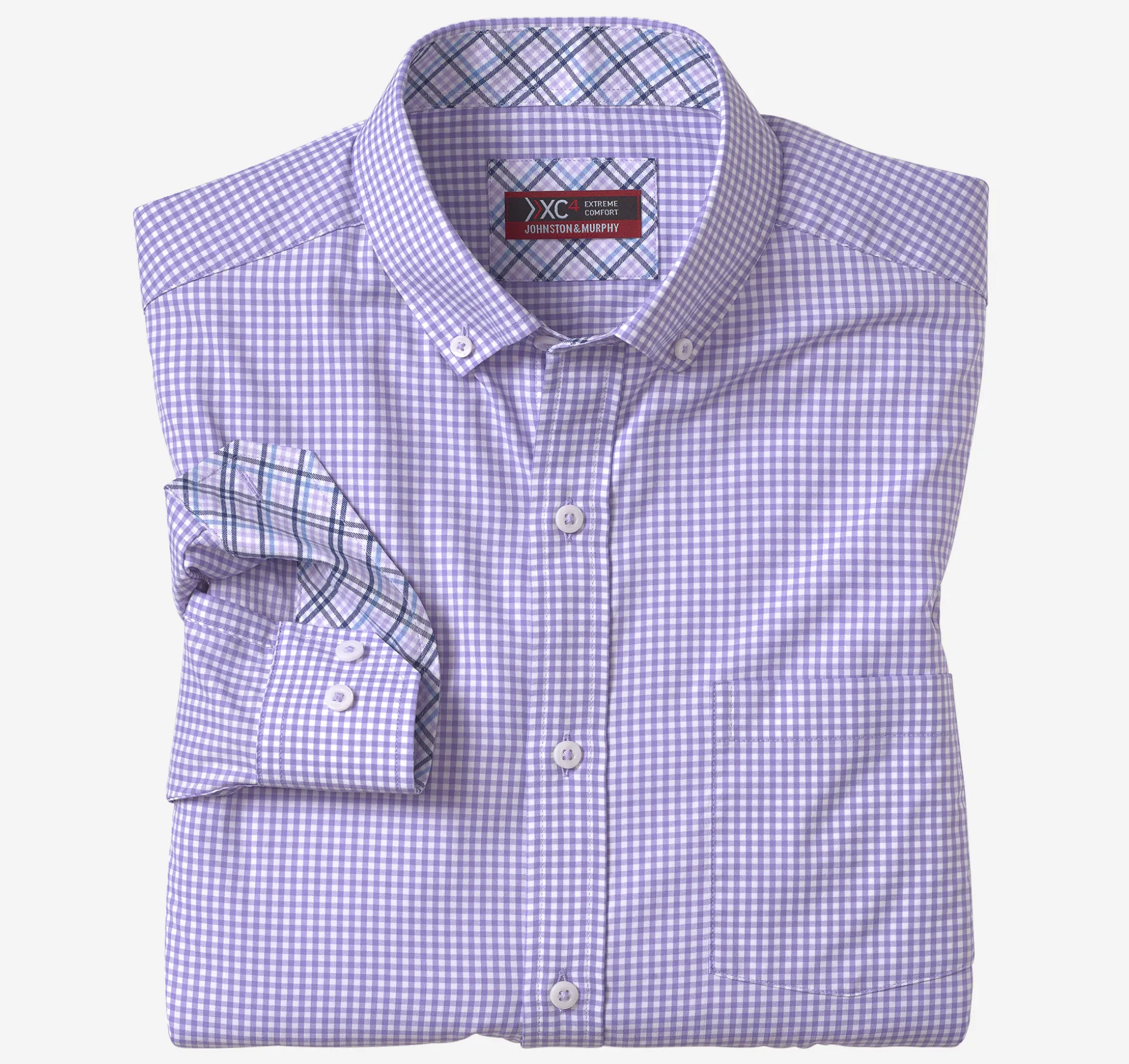 XC4® Long-Sleeve Stretch-Woven Shirt