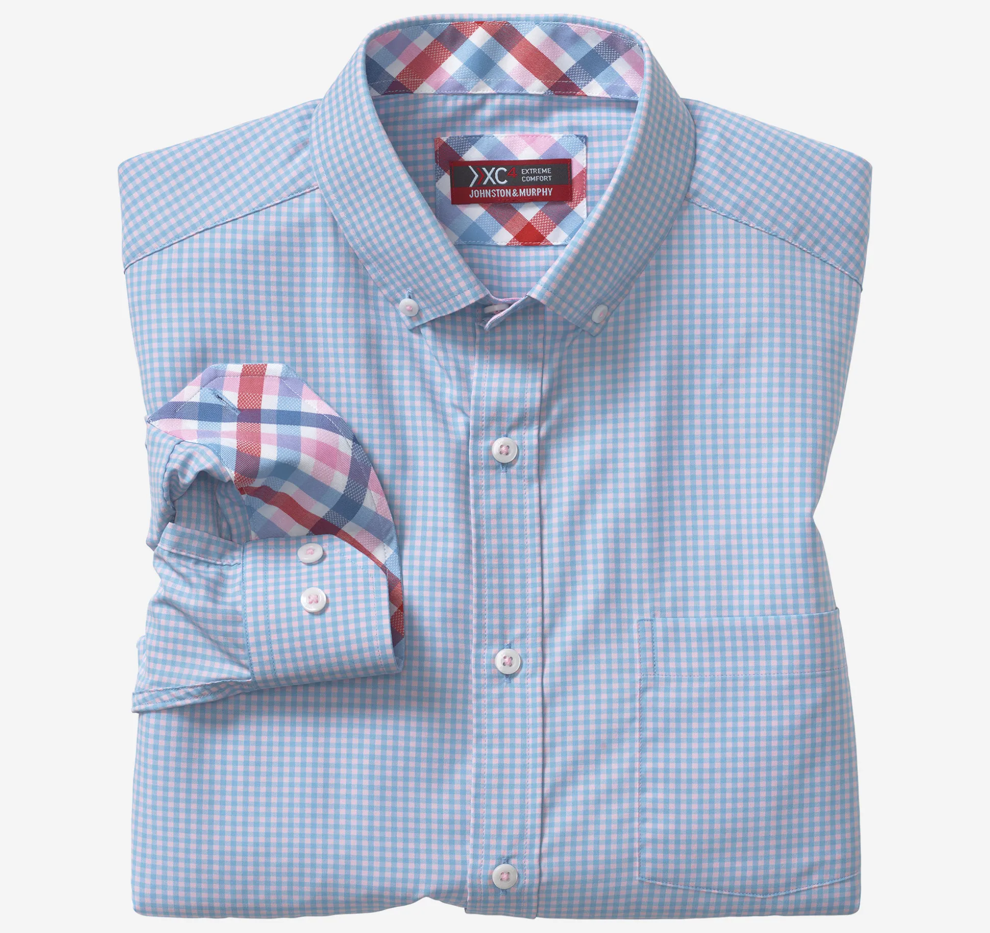 XC4® Long-Sleeve Stretch-Woven Shirt