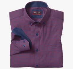 XC4&reg; Long-Sleeve Stretch-Woven Shirt