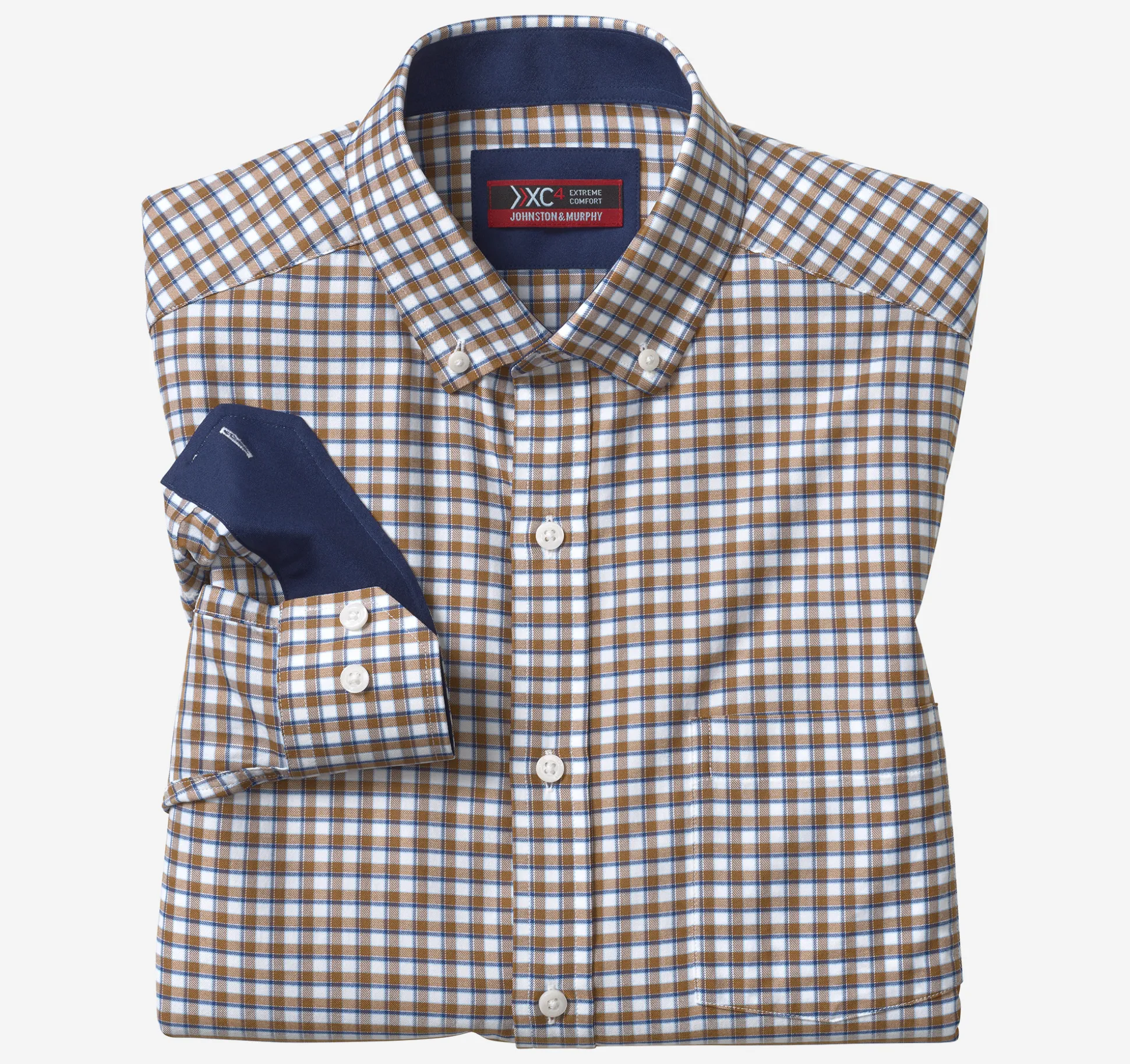 XC4® Long-Sleeve Stretch-Woven Shirt