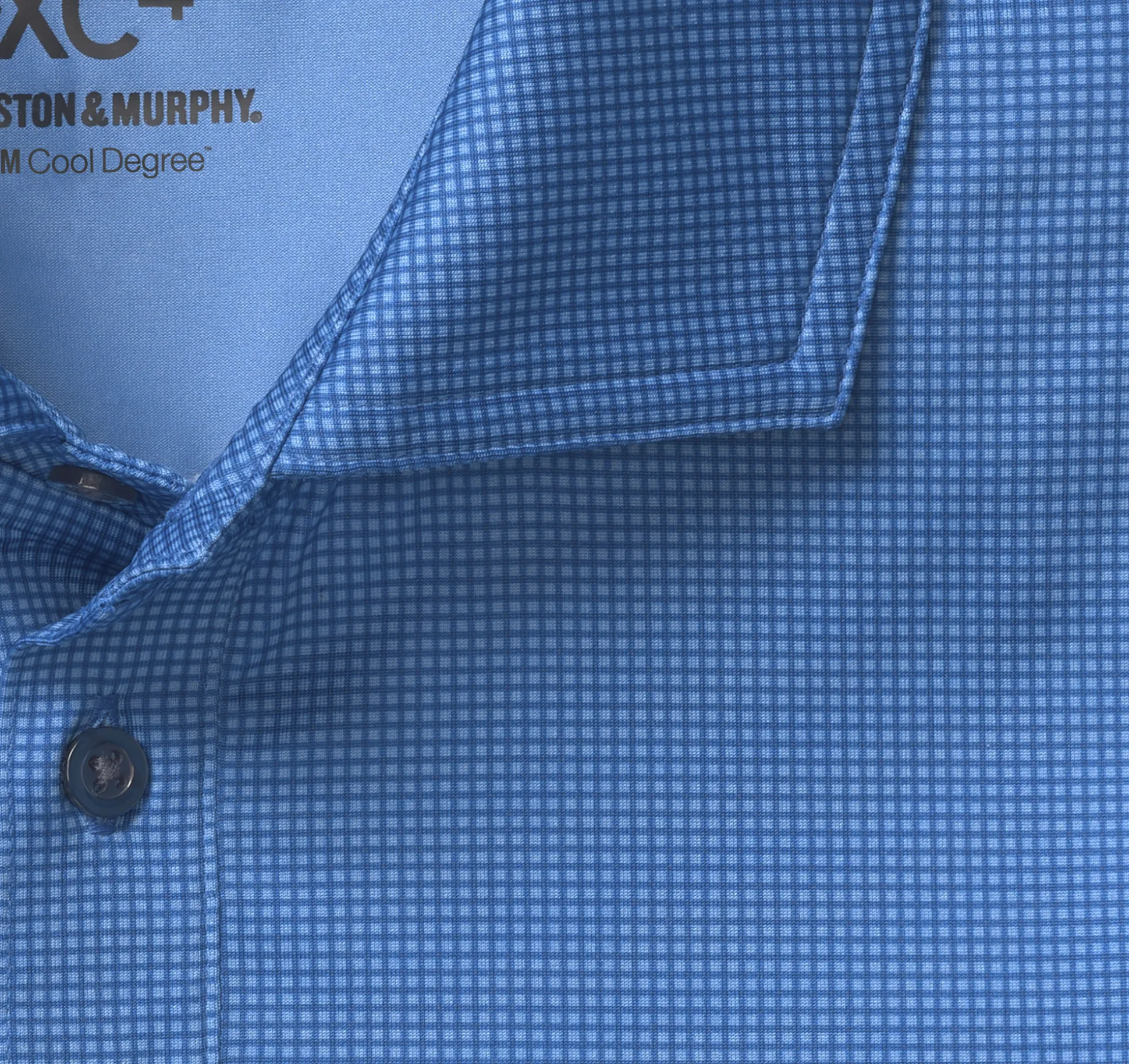 XC4® Performance Gingham Polo + Cool Degree