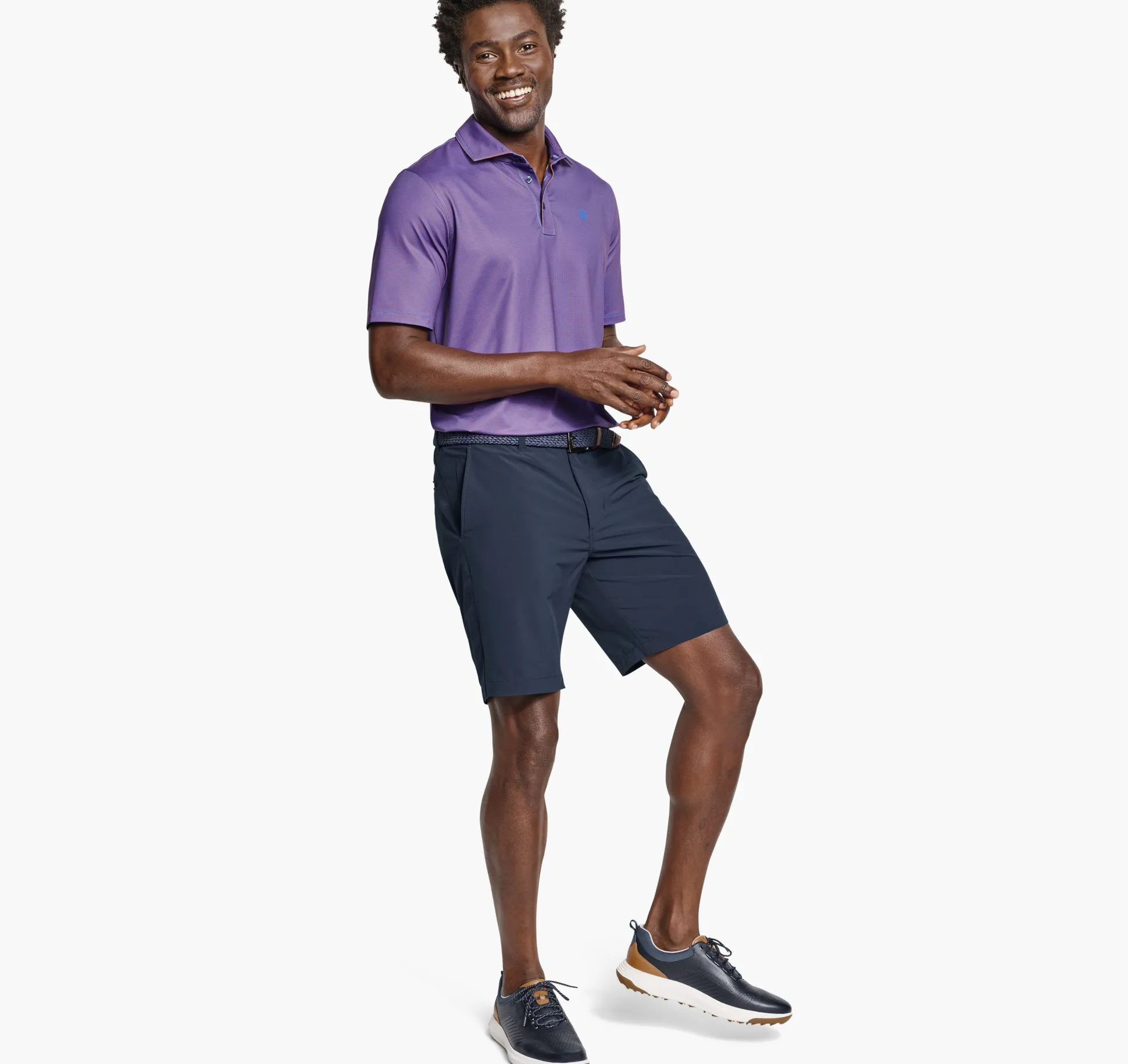 XC4® Performance Gingham Polo + Cool Degree