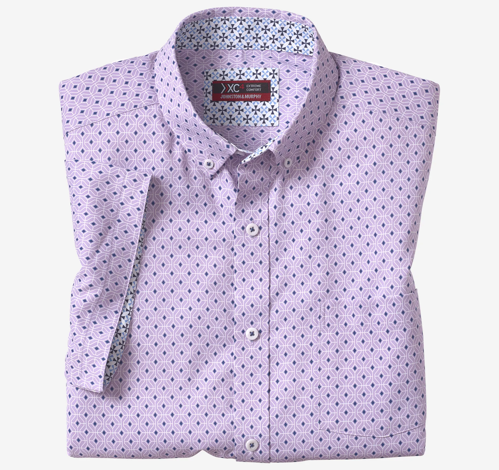 XC4® Short-Sleeve Stretch Woven Shirt