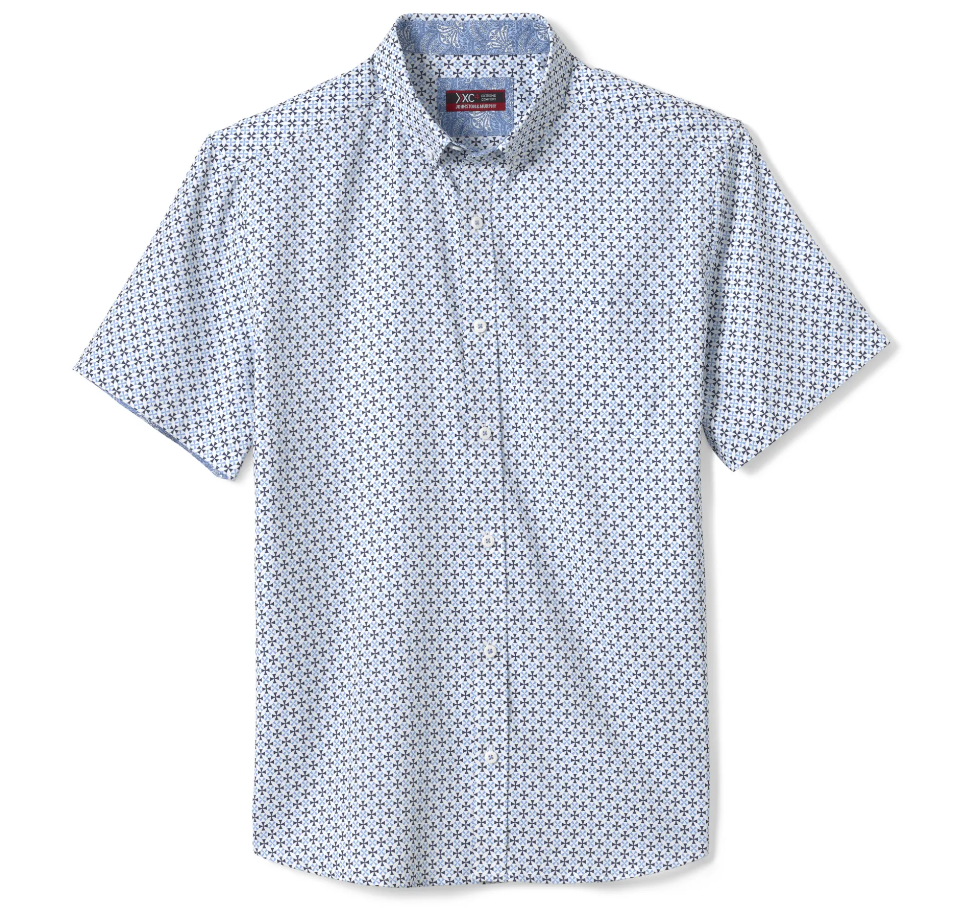 XC4® Short-Sleeve Stretch Woven Shirt